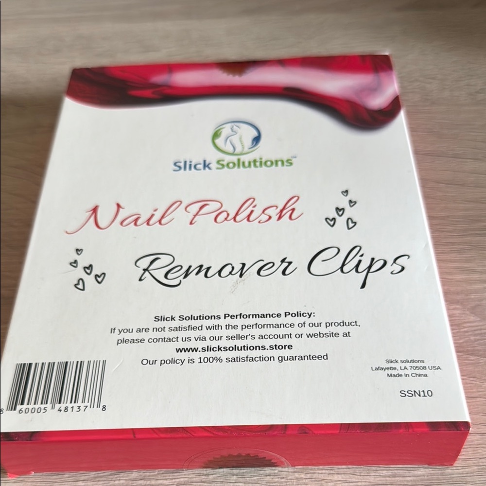 Slick Solutions Nail Polish Remover Clips - Picture 1 of 3
